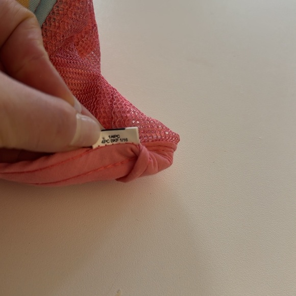 Roxy Pink and Multicolor Cap Girls - Picture 6 of 6